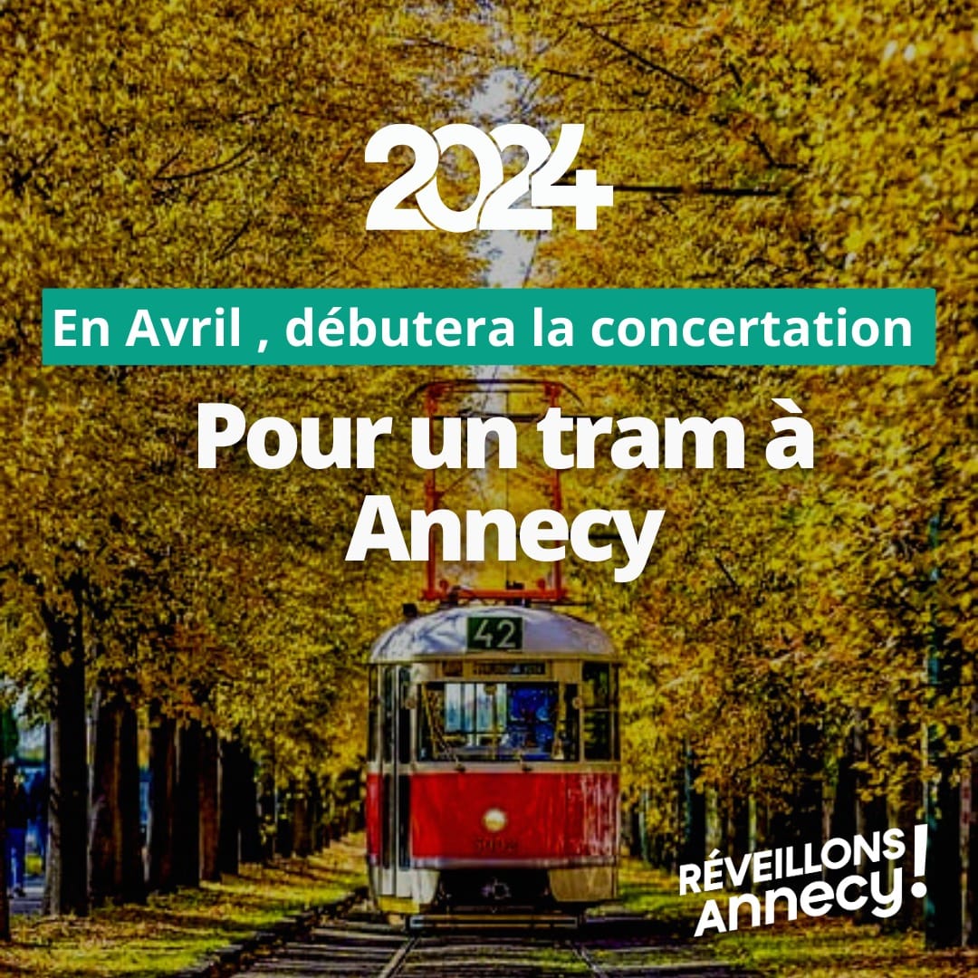 Tribune : pour un tram à Annecy !