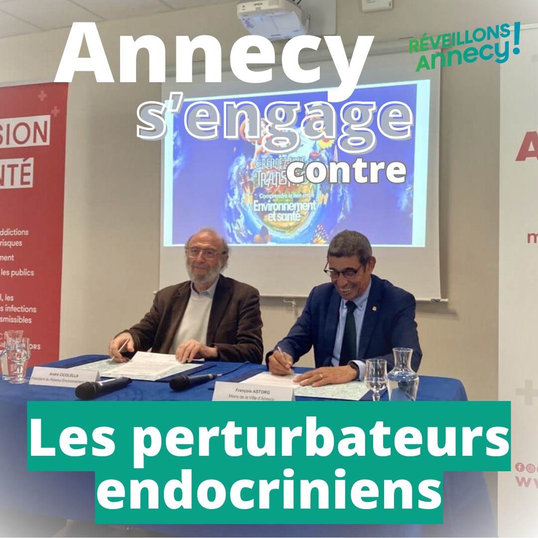 Annecy s’engage contre les perturbateurs endocriniens !