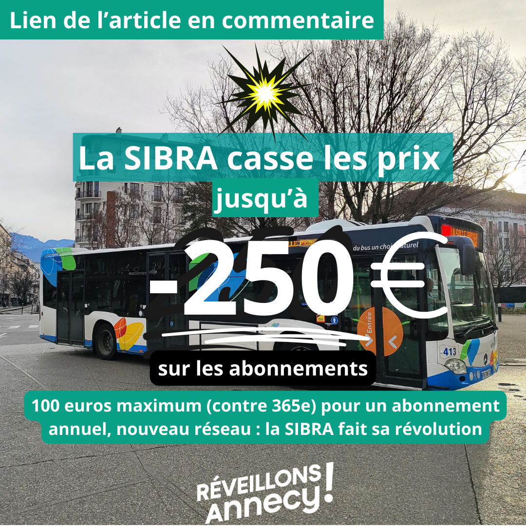 100 euros maximum pour un abonnement annuel, nouveau réseau : la SIBRA fait sa révolution.