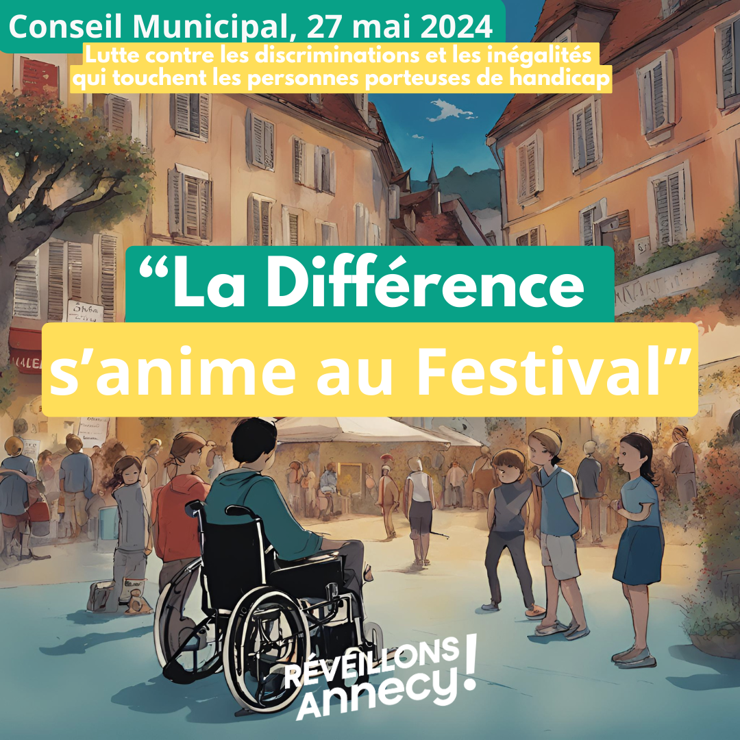 A Annecy « la Différence s’anime au Festival » !