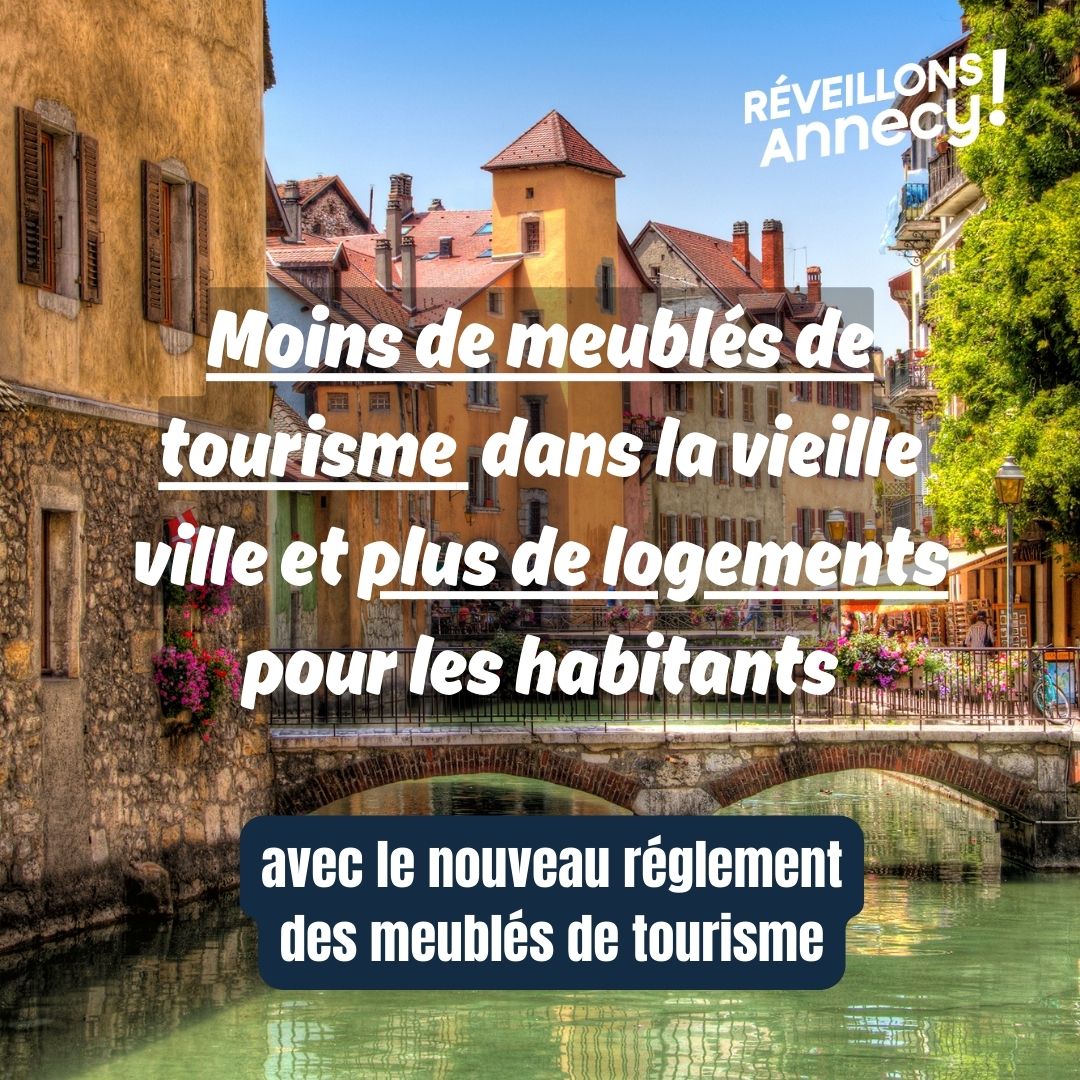 Moins de meublés de tourisme en vieille ville et plus de logements pour les habitants : le nouveau règlement des meublés de tourisme est (enfin) voté !